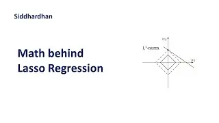 7.4.2. Math Behind Lasso Regression