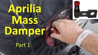 Aprilia Mass Damper Test & Tune part 1