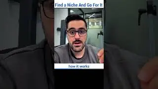 Find a Niche And Go For It!