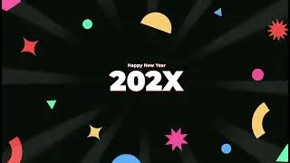 New Year Intro Final Cut Pro Template