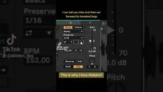 The coolest ableton tip! 😎 #abletontips #musicproduction