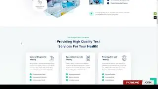 Chemlabs - Laboratory and Science Research WordPress Theme medical pharmaceuticals