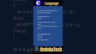 Pointer programming Mcqs in C Programming #shorts #viral #cprogramming #pointer