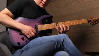 OLA LEARNS SWEEP PICKING - Lesson With Jon Björk