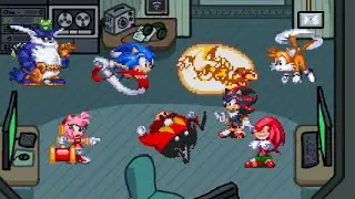 Team Sonic in Among Us