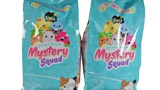 Squishmallows Scented Mystery Squad Blind Bag Tropical Friends Unboxing Review