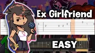 Friday Night Funkin' - Ex-GF Mod - Guitar tutorial (TAB)