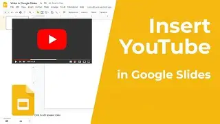 How to Insert YouTube Video in Google Slides