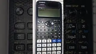 How to Calculate Inverse of Matrix | Scientific Calculator | #shorts