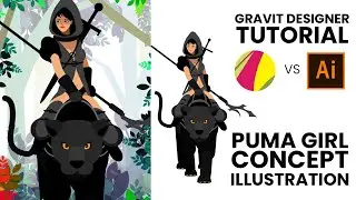 Gravit Designer Free alternative to adobe illustrator to create vector art