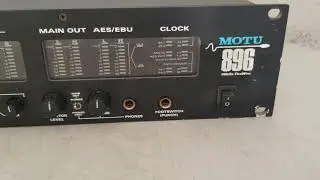 MOTU 896 96kHz FireWire Recording Interface