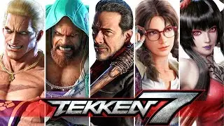 TEKKEN 7 - All "RAGE ARTS!" - Intros & Win Poses!