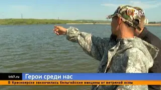 Охранник озера Мясокомбинат в Красноярске спас утопающего, который проигнорировал просьбу не купатьс