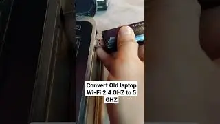 Convert Old laptop 2.4 GHZ Wi-Fi In to 5GHZ Wi-Fi.Tplink Usb Wi-Fi Adapter For best Wi-Fi Speed.