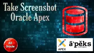 Take Screenshot From Oracle Apex By JavaScript