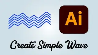 How to create simple wave in Adobe Illustrator