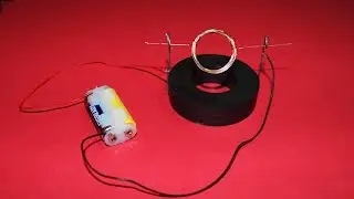 How to make Simple Homopolar Motor (DIY)