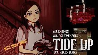 Tide Up | Full Game + All Endings | You & your sister are struggling in life but she gave up first