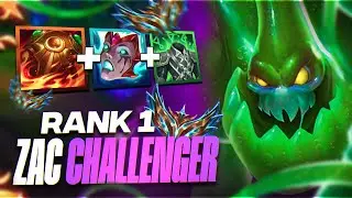 LE RANK 1 ZAC, 18 ANS CHALLENGER ! NOUS EXPLIQUE COMMENT CARRY ! VS LE RANK 1 EUW ! (Ft Apatheia)