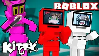 КИТТИ ПРЕДАТЕЛЬ? Режим Among Us - Обновление в Roblox Kitty