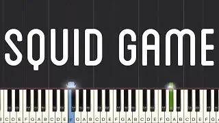 Squid Game - Pink Soldiers Piano Tutorial