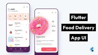 Flutter Project - Food Delivery App UI, like you have never seen before 🤯🤯 | Flutter UI