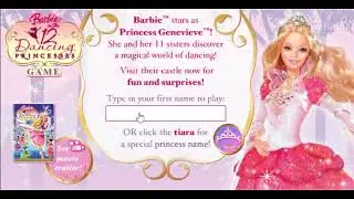 Barbie In The 12 Dancing Princesses (Old browser game)