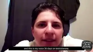 Vocal and Facial Changes from Testosterone