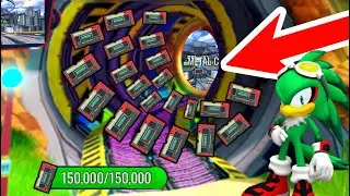 NEW *SECRET* AREA FOR 150K SCRAP METAL IN SONIC SPEED SIMULATOR!?