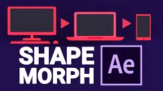 Morph shapes in After Effects| After Effects Tutorial