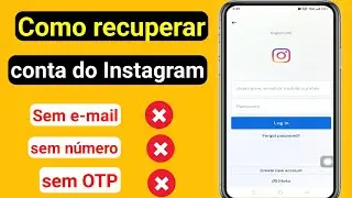 Como recuperar conta excluída do Instagram |  Como recuperar conta do Instagram desativada (2023)