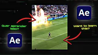 HOW TO MAKE A FIRE EFFECT IN A FOOTBALL EDITION