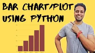 Bar Chart using Python | Bar Plot | MatPlotLib | Python Automation