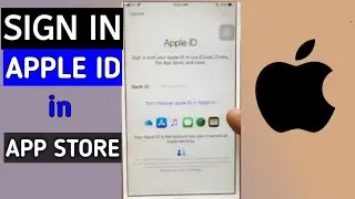 How To Sign in Apple id on iPhone || App Store || Apple id iPhone mein Sign in Kaise Karen ?