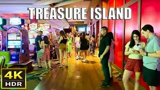 Treasure Island Las Vegas Walk - July 2024 - Las Vegas Strip