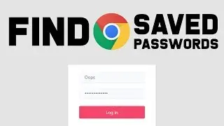 Find Saved Passwords - Google Chrome Full Guide (Quick tutorial)