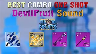 『Sound + Godhuman』Best Combo One Shot I Blox Fruits | Roblox | AdminGVNPower