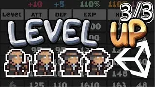 How to LEVEL UP Player Status in Unity - Effects [3/3]