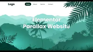 Elementor Parallax Scrolling Website (No Code or Additional Plugins Required)