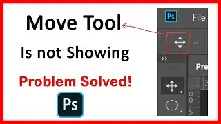 Move Tool or Selection Tool is not Showing in Photoshop