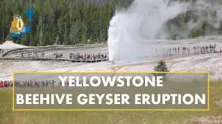 Yellowstone Beehive Geyser Eruption