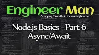 Async/Await - Node.js Basics Part 6