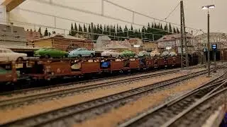 044 hat ihre Last mit dem Autozug
