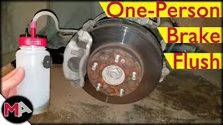 Honda Civic One-Person Brake Fluid Flush