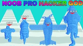 PixelBattle in NOOB VS PRO VS HACKER VS GOD