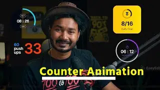 সহজে দৃষ্টিনন্দন Countdown Timer প্রিমিয়ার প্রো দিয়ে । EasyEdit Counter Pro