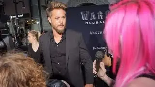 Travis Fimmel on the Warcraft Movie Red Carpet | TradeChat