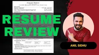 Resume review in Hindi | Resume review software engineer