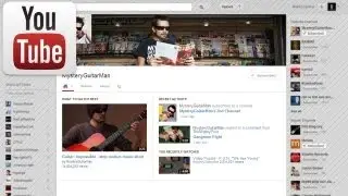 New YouTube Layout + Template