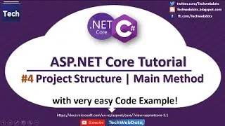 ASP.NET Core Main Method Explained | Project Structure | C#